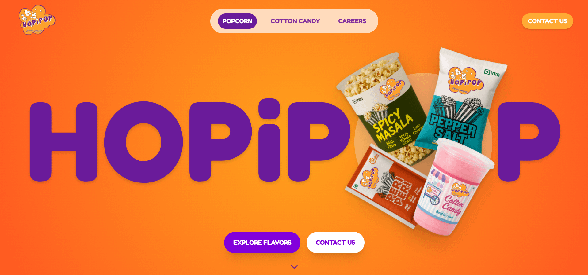 Hopipop - Popcorn & Cotton Candy
